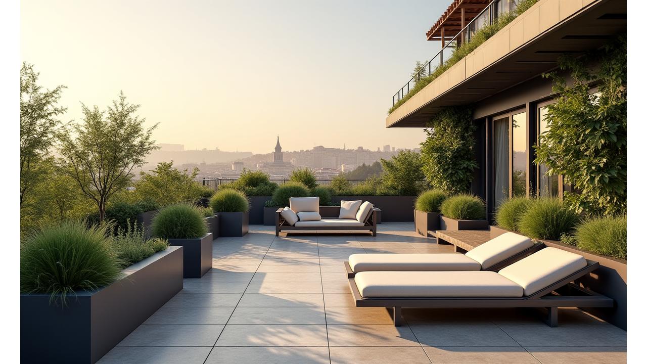 Trasformazione di una terrazza con vista su Roma